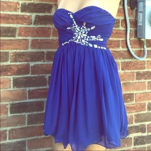 Deb blue Homecoming / Prom dress
